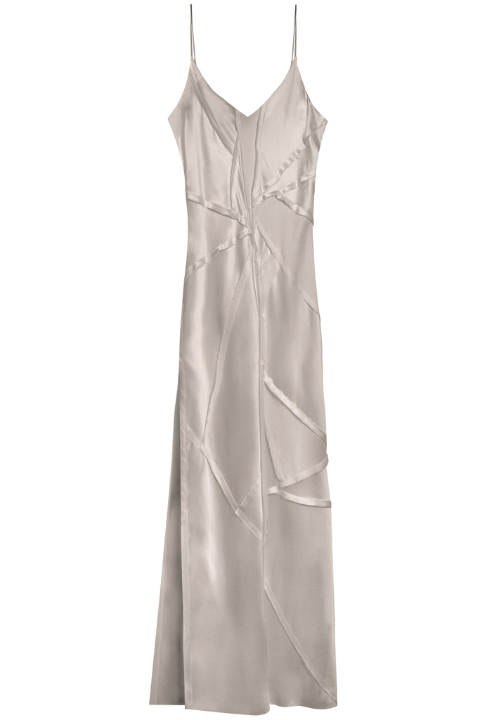 Elongated Recycled Dress - Quartz - KESNYC.COM