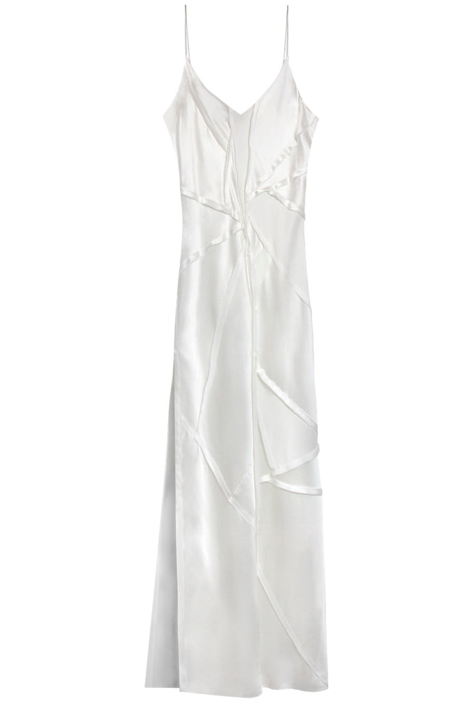 Elongated Recycled Dress - Natural - KESNYC.COM