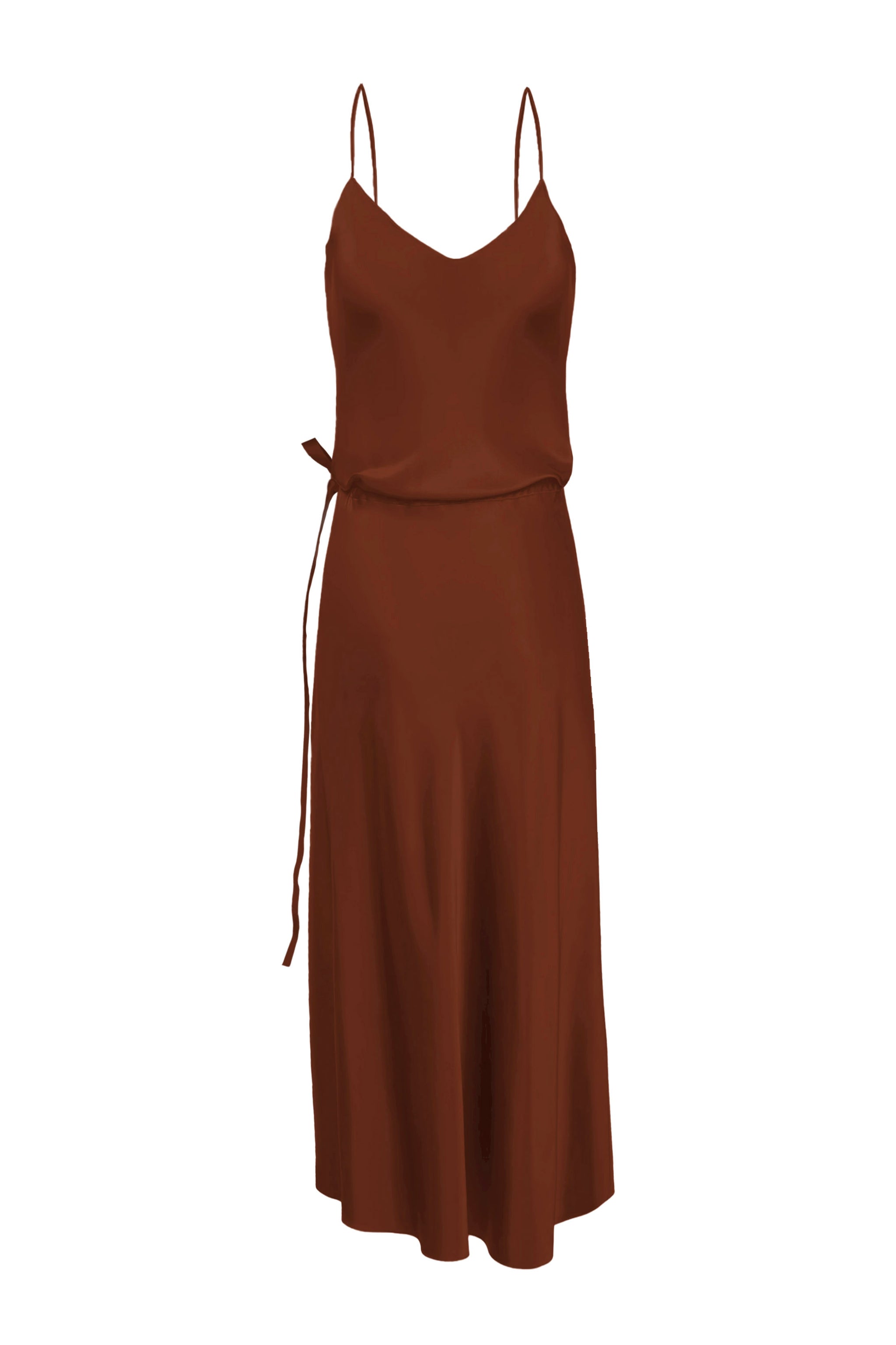 BM Nane Cowl Neck Silk Dress