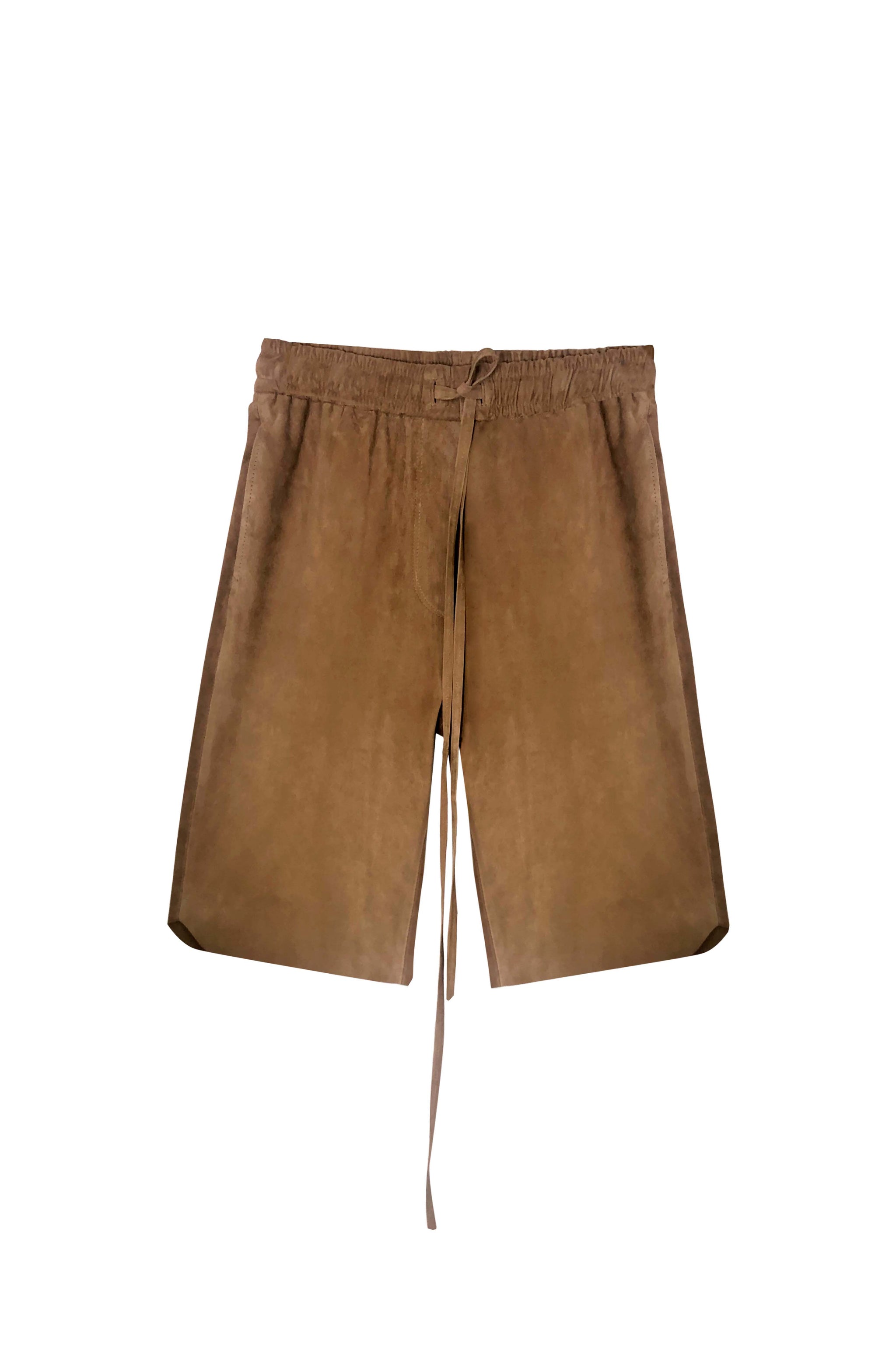 Minerva Suede Bermuda - Camel – KES