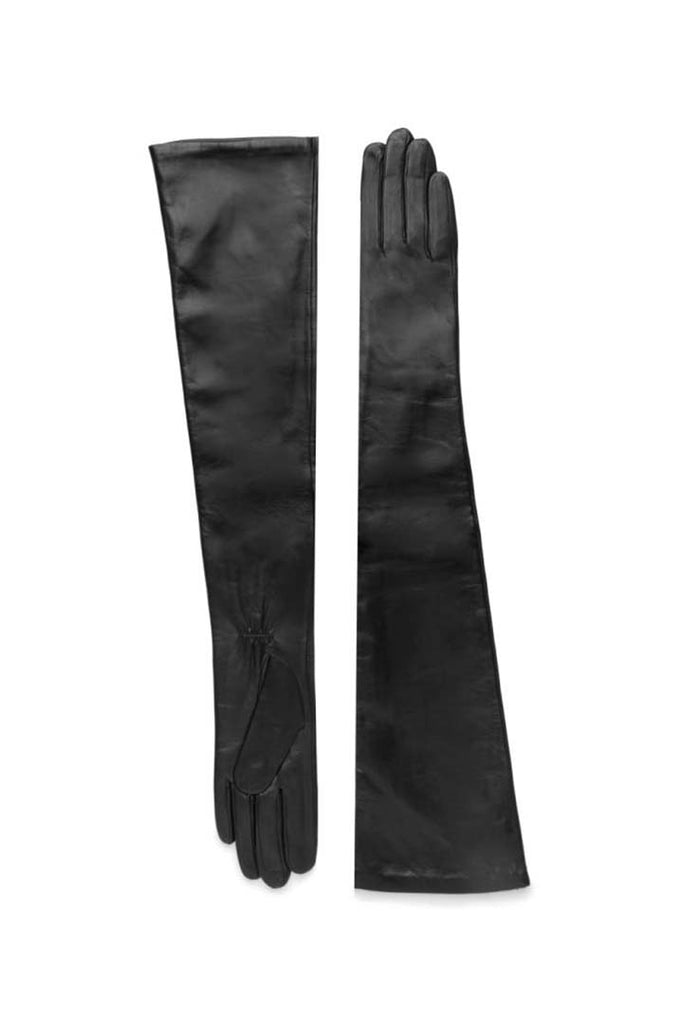 AMATO 16btn Elbow Length Dress Glove - Black - KESNYC.COM