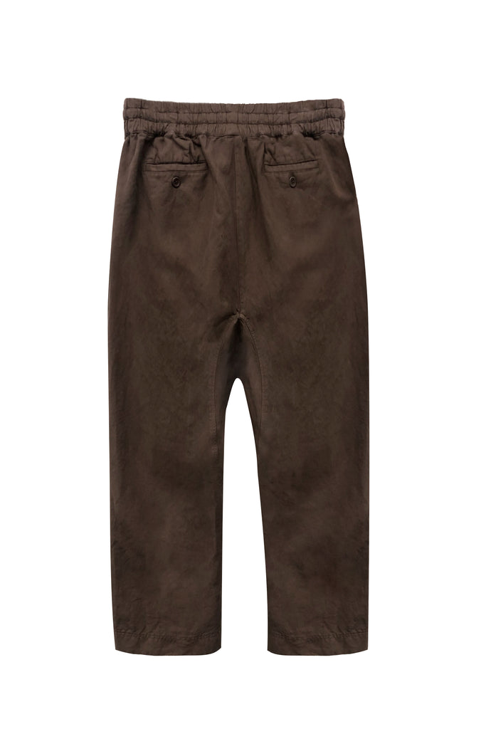 Cotton Jogger Pants with Gusset - Ash - KESNYC.COM
