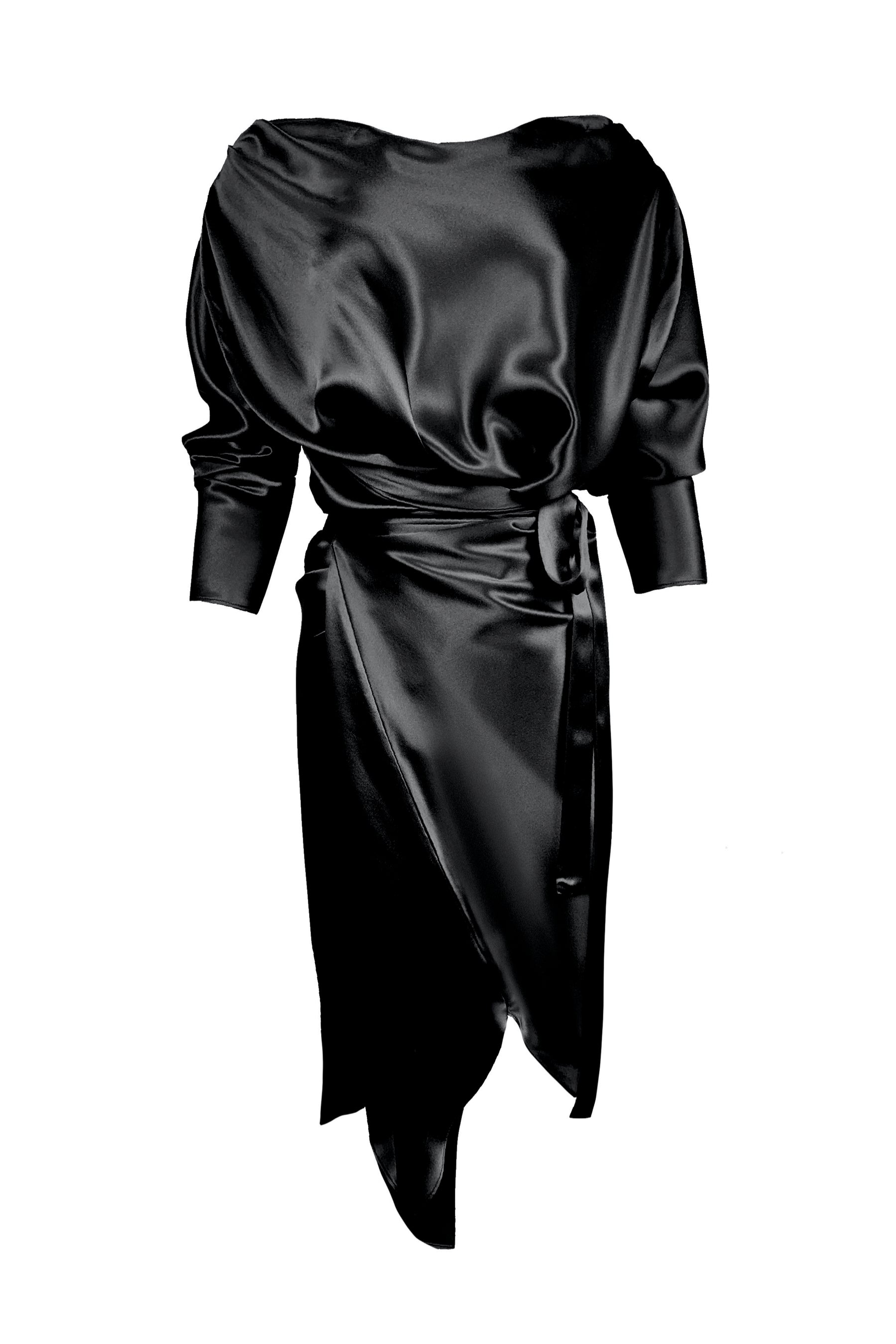 kes silk dress Gray Silk Dress | Full Length Slip