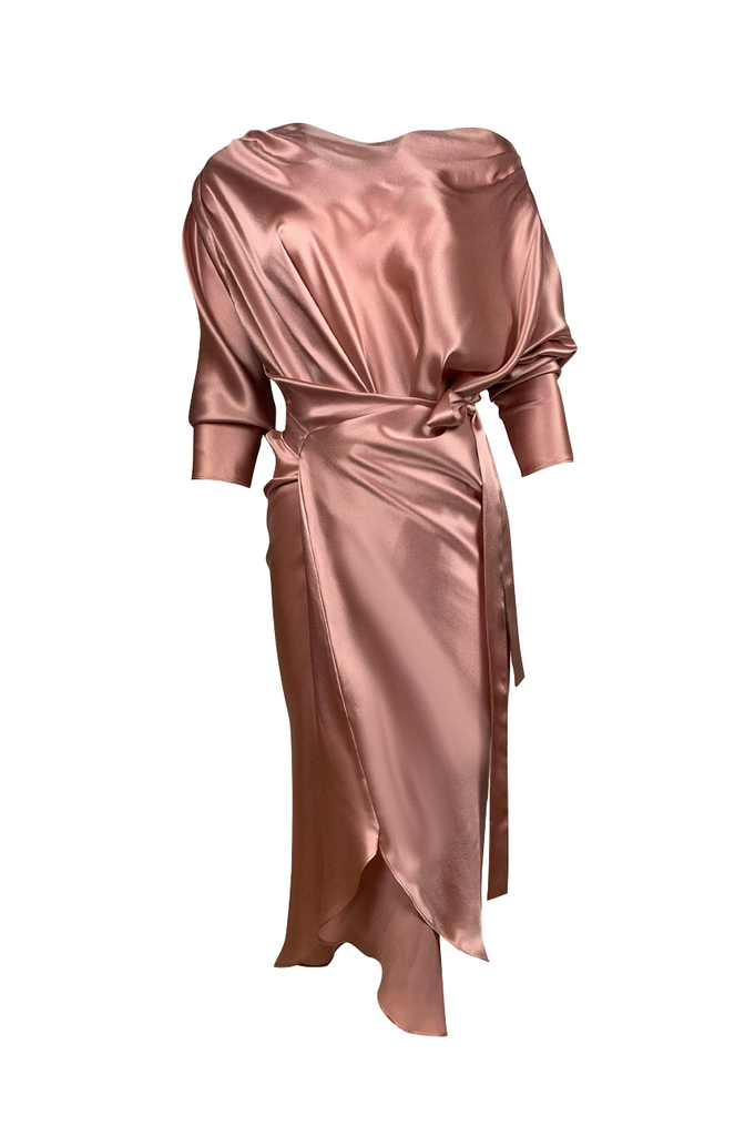 The Lia Dress - Rose Mauve - KESNYC.COM