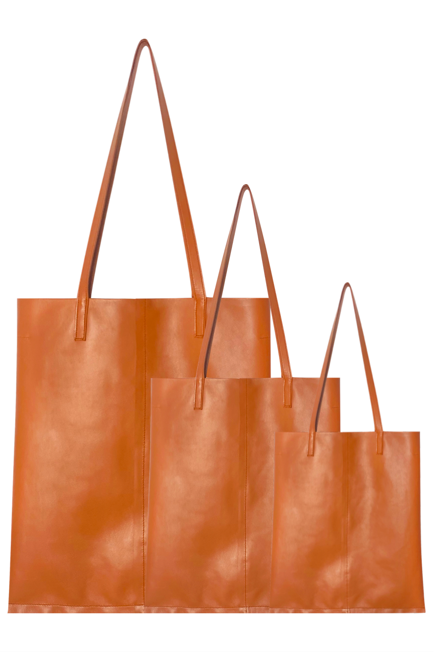 Tote, Mini, Bag - Burnt Orange Color - KESNYC.COM