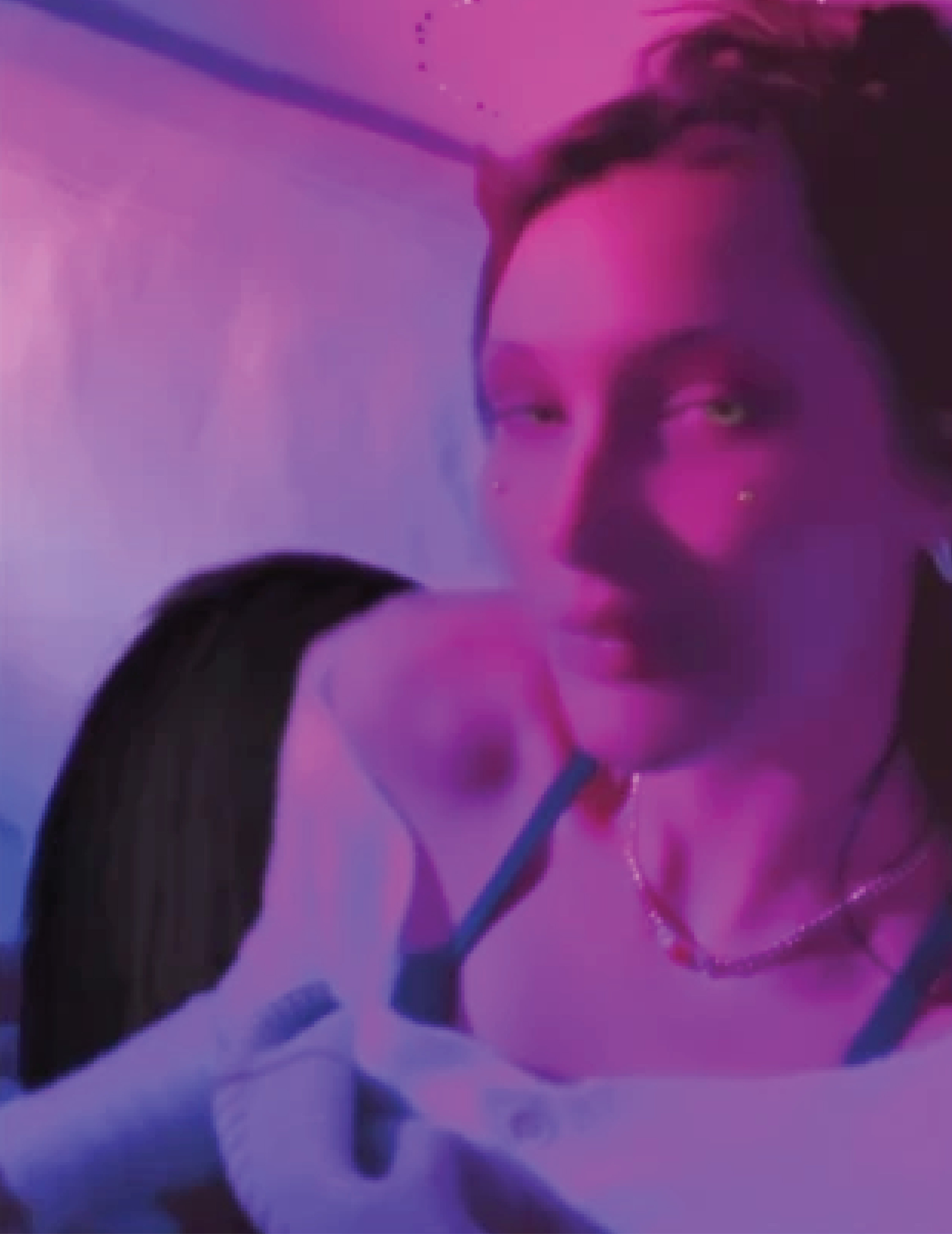 Bella Hadid in KES Piper Cashmere Button Down Sweater