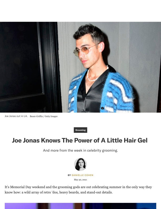 KES PRESS: GQ MAGAZING Joe Jonas in Havana Silk Top